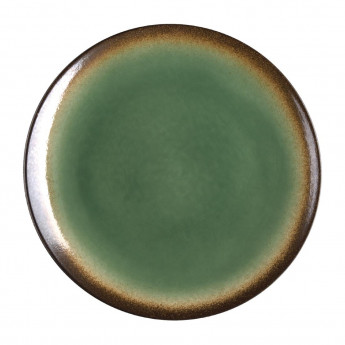 Olympia Nomi Round Coupe Plate Green 255mm (Pack of 4) - Click to Enlarge