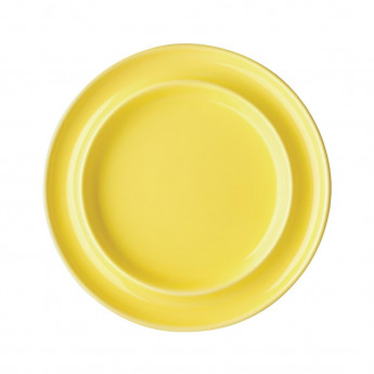 Olympia Kristallon Heritage Raised Rim Plates Yellow 205mm (Pack of 4) - Click to Enlarge