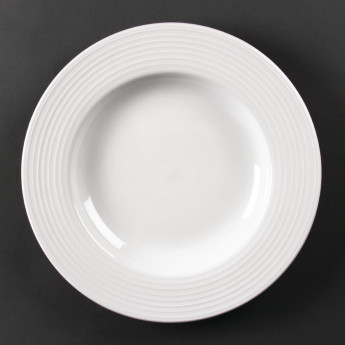 Olympia Linear Pasta Plates 310mm (Pack of 6) - Click to Enlarge