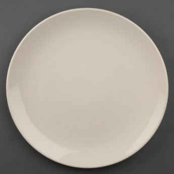 Olympia Ivory Round Coupe Plates 255mm (Pack of 12) - Click to Enlarge