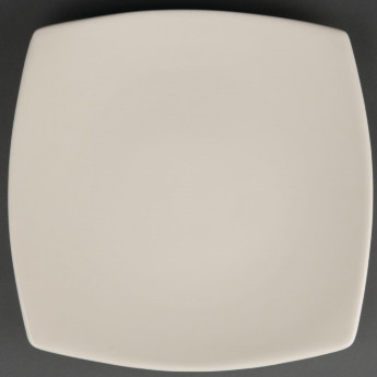 Olympia Ivory Round Square Plates 241mm (Pack of 12) - Click to Enlarge