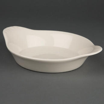 Olympia Ivory Round Eared Dishes 178mm (Pack of 6) - Click to Enlarge
