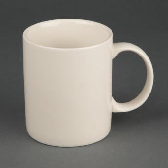 Olympia Ivory Mugs 284ml 10oz (Pack of 12) - Click to Enlarge