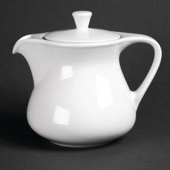 Royal Porcelain Classic White Teapots 750ml - Click to Enlarge