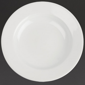 Royal Porcelain Classic White Wide Rim Plates 160mm (Pack of 12) - Click to Enlarge