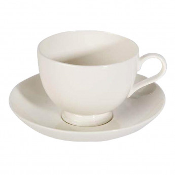 Royal Bone Ascot Coupe Saucers 100mm (Pack of 12) - Click to Enlarge