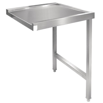 Vogue Pass Through Dishwash Table Right 650(D)mm - Click to Enlarge