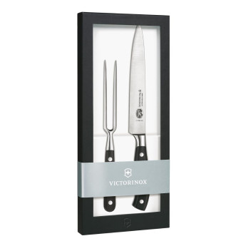Victorinox Carving 2-Piece Knife and Fork Gift Set - Click to Enlarge
