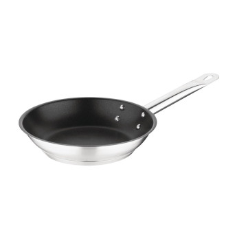 Vogue Non-stick Teflon Stainless Steel Platinum Plus Frying Pan 200mm - Click to Enlarge