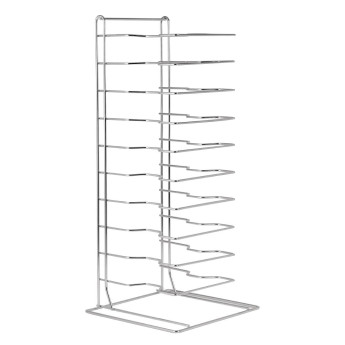 Vogue Pizza Pan Stacking Rack 11 Slot - Click to Enlarge