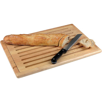 APS Thick Slatted Wooden Chopping Board - Click to Enlarge