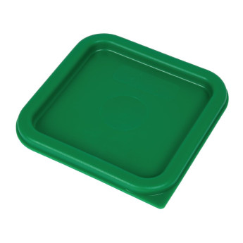 Cambro Camsquare Food Storage Container Lid Green - Click to Enlarge