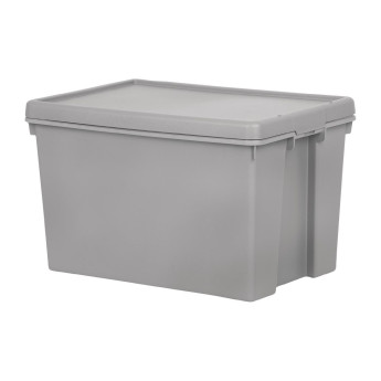 Wham Bam Upcycled Cement Grey Storage Box & Lid - Click to Enlarge