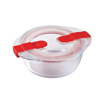Pyrex Cook and Heat Round Dish with Lid - Click to Enlarge