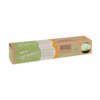 Agreena Three-In-One Reusable Food Wraps 300 x 450mm (Pack of 2) - Click to Enlarge