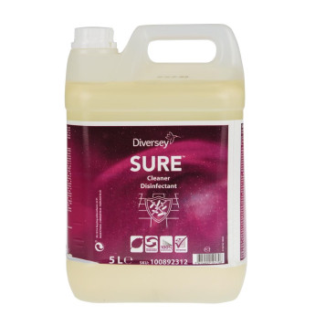 SURE Cleaner and Disinfectant Concentrate 5Ltr - Click to Enlarge