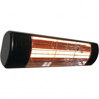Heatlight Black Patio Heater - Click to Enlarge