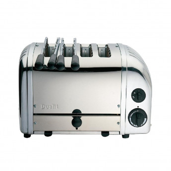 Dualit 2 x 2 Combi Vario 4 Slice Toaster Stainless 42174 - Click to Enlarge