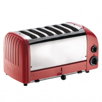 Dualit 6 Slice Vario Toaster Red 60154 - Click to Enlarge
