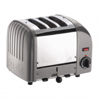 Dualit 3 Slice Vario Toaster Metallic Silver 30081 - Click to Enlarge