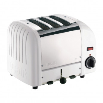 Dualit 3 Slice Vario Toaster White 30087 - Click to Enlarge