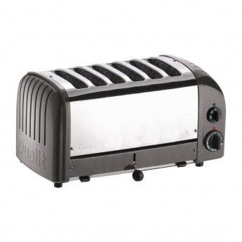 Dualit 6 Slice Vario Toaster Charcoal 60156 - Click to Enlarge