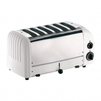 Dualit 6 Slice Vario Toaster White 60146 - Click to Enlarge