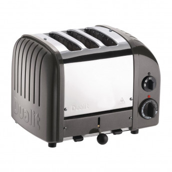 Dualit 2 + 1 Combi Vario 3 Slice Toaster Metallic Charcoal 31209 - Click to Enlarge