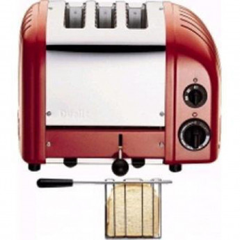 Dualit 2 + 1 Combi Vario 3 Slice Toaster Red 31214 - Click to Enlarge