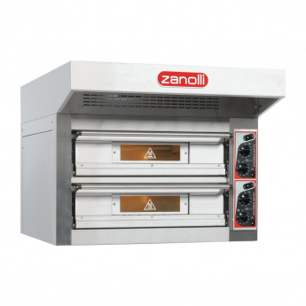 Zanolli Double Deck Electric Pizza Oven - Click to Enlarge