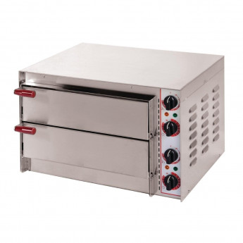 Little Italy Double Deck Electric Pizza Oven 4336/2 - Click to Enlarge