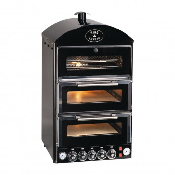 King Edward Pizza King Oven and Warmer PK2W - Click to Enlarge