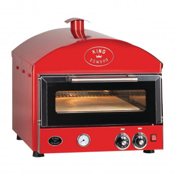 King Edward Pizza King Oven PK1 Red - Click to Enlarge