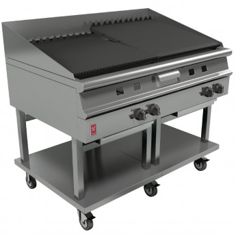 Falcon Dominator Plus Gas Chargrill On Mobile Stand G31225 - Click to Enlarge