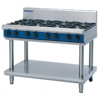 Blue Seal Evolution Cooktop 8 Open Burners on Stand 1200mm - Click to Enlarge