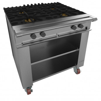 Falcon Chieftain 4 Burner Gas Boiling Table on Castors G1026X - Click to Enlarge