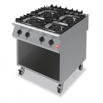 Falcon F900 Four Burner Boiling Hob on Mobile Stand Gas G9084A - Click to Enlarge