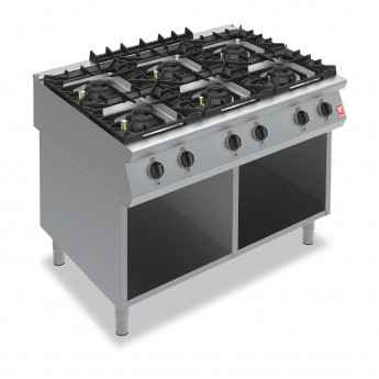 Falcon F900 Six Burner Boiling Hob on Fixed Stand Gas G90126A - Click to Enlarge