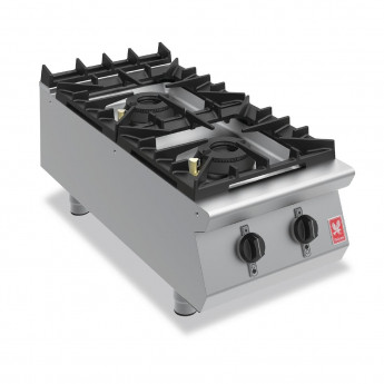 Falcon F900 Two Burner Countertop Boiling Hob Gas G9042A - Click to Enlarge