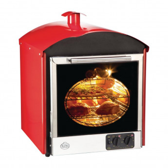 King Edward Bake King Solo Oven Red BKS-RED - Click to Enlarge