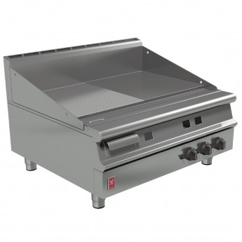 Falcon Dominator Plus 900mm Wide Half Ribbed Gas Griddle G3941R - Click to Enlarge