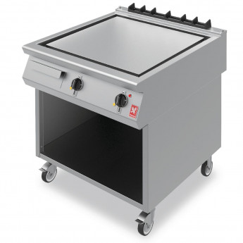 Falcon F900 Smooth Steel 800mm Griddle on Mobile Stand E9581 - Click to Enlarge