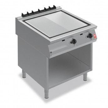 Falcon F900 800mm Ribbed Griddle on Fixed Stand Gas G9581R - Click to Enlarge