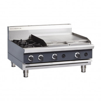 Blue Seal Cobra Countertop Gas Hob with Griddle C9B-B - Click to Enlarge