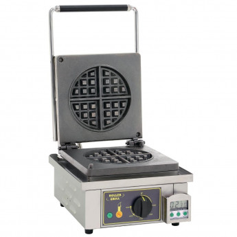 Roller Grill Round Waffle Maker GES75 - Click to Enlarge
