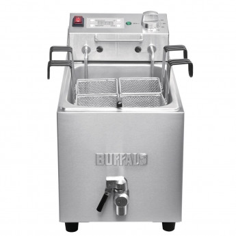 Buffalo Pasta Cooker 8Ltr with Tap and Timer - Click to Enlarge