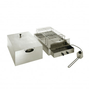 Roller Grill Twin Shelf Food Smoker FM 4 - Click to Enlarge