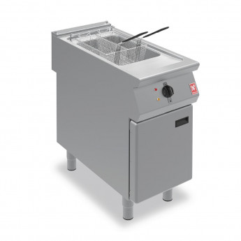Falcon F900 Single Tank Twin Basket Free Standing Electric Fryer E9341 - Click to Enlarge