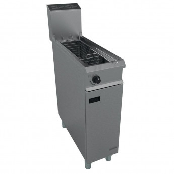 Falcon Chieftain Single Tank Single Basket Free Standing Gas Fryer G1808X - Click to Enlarge