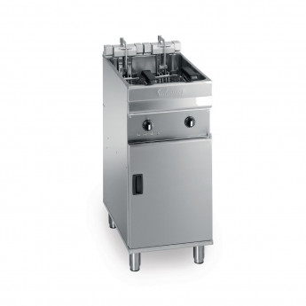 Valentine Single Tank Twin Basket Free Standing Electric Fryer Evo 400 - Click to Enlarge